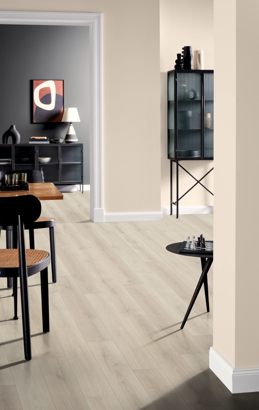 FloorClic COUNTRY 32 V F 82831 Dub Elton bílý - laminát