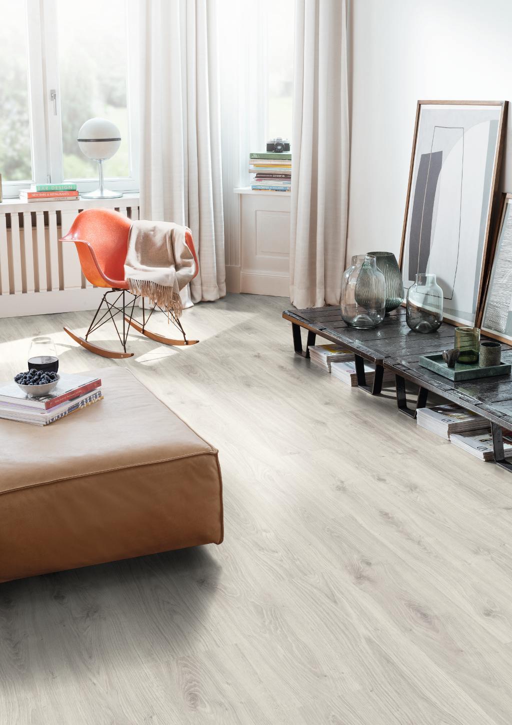 FloorClic NATURA 31 F 72023 Dub Zermatt světlý - laminát