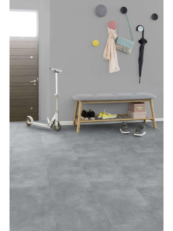 Gerflor - CREATION 55 RIGID LOCK ACOUSTIC - 0869 Bloom Uni Grey 1.67 m2/bal - kompozit