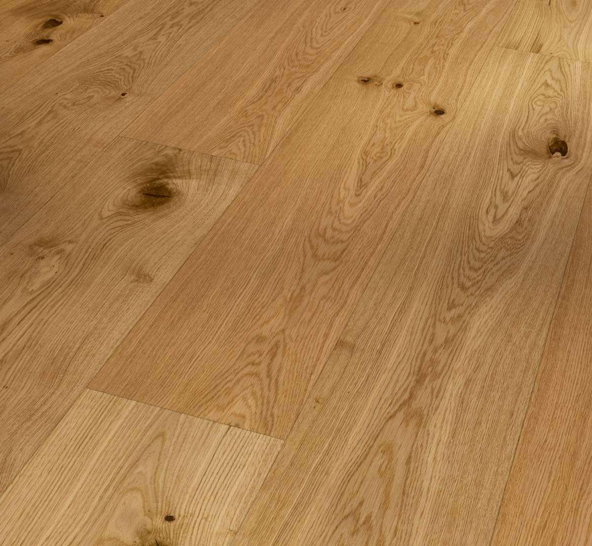 PARADOR Basic 11-5 (Dub kartáčovaný - Rustikal - lak) 1697032 - dřevěná  třívrstvá podlaha