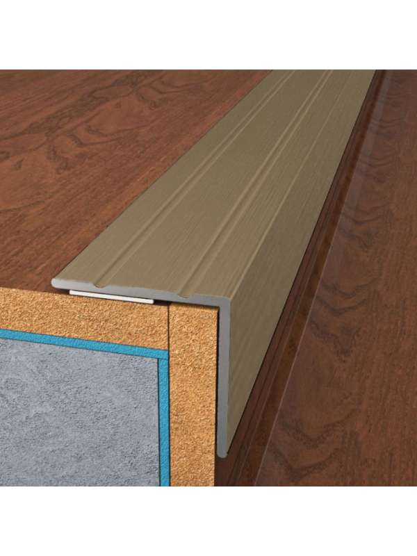 Bohemia profil přechodová lišta 90cm 970/1 18 Titan broušený 79118