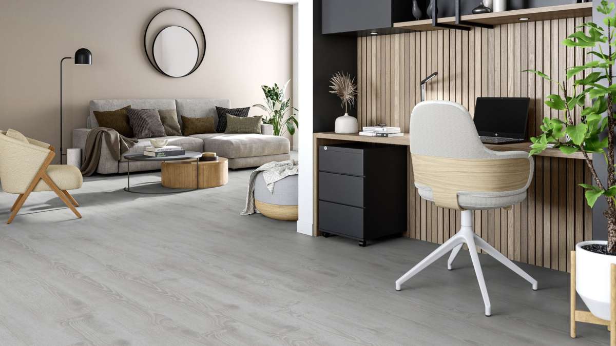 Tarkett iD Inspiration 30 (Scandinavian Oak MEDIUM GREY) 24524014 - lepený vinyl