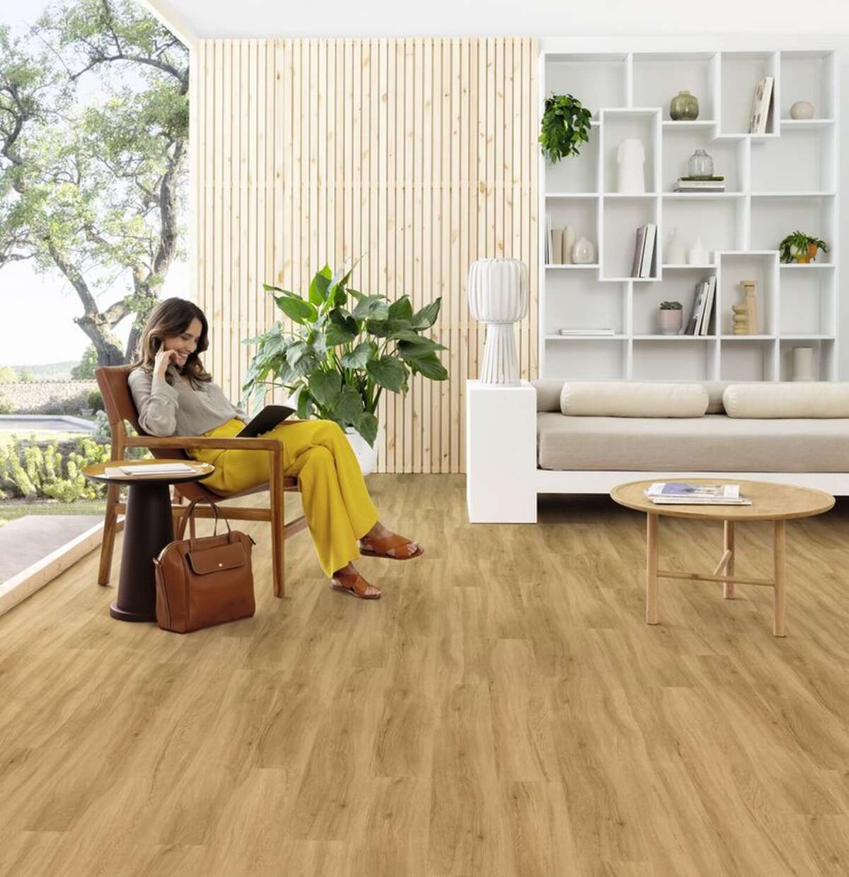 Gerflor - CREATION 40 Click ACOUSTIC - 0870 QUARTET HONEY - 2,1 m2/bal - kompozit
