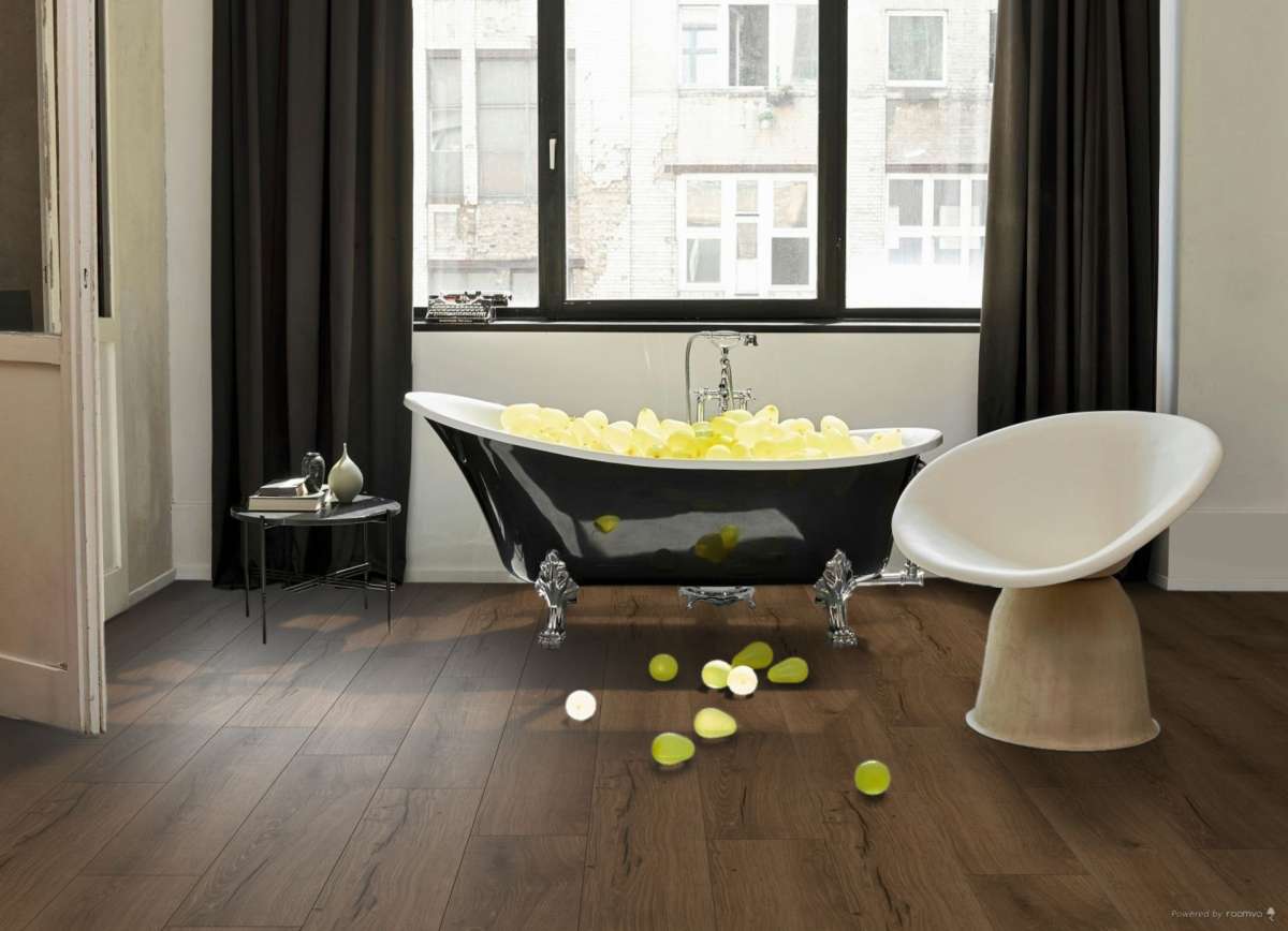 PARADOR Classic 2030 (Dub Cambridge kouřový ) 4V 1748832 1.83 m2/bal - Vinyl s nosnou deskou HDF