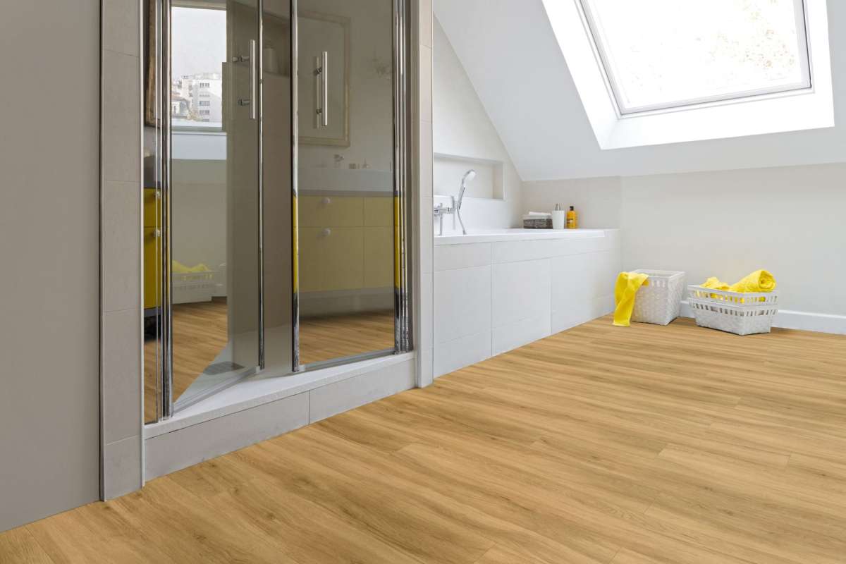 Gerflor - CREATION 55 RIGID LOCK ACOUSTIC - 0870 Quartet Honey 1.73 m2/bal - kompozit