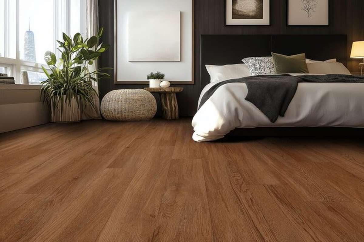 Gerflor Creation 55 - 1597 QUARTET DARK BROWN - Vinyl k lepení