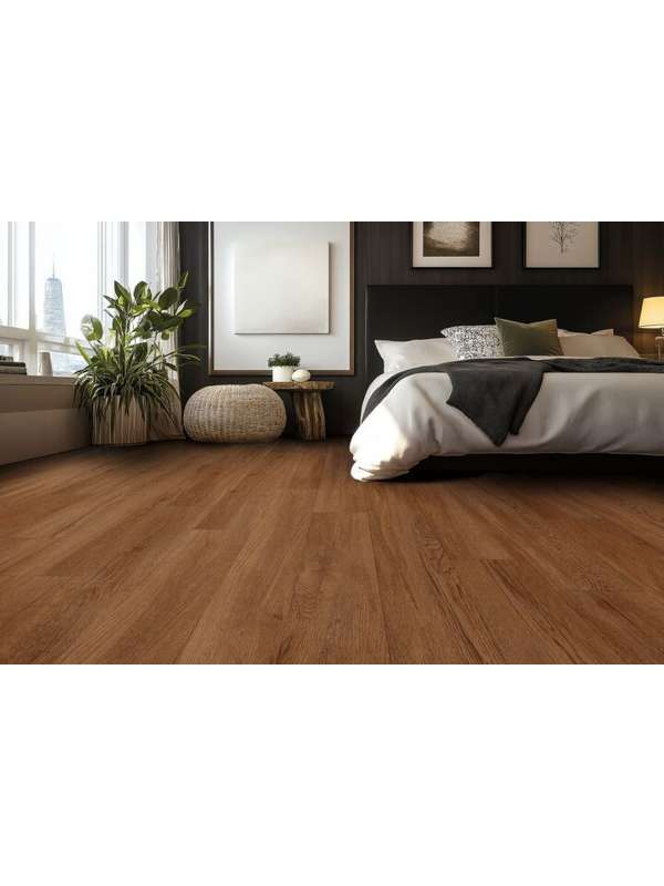 Gerflor Creation 55 - 1597 QUARTET DARK BROWN - Vinyl k lepení