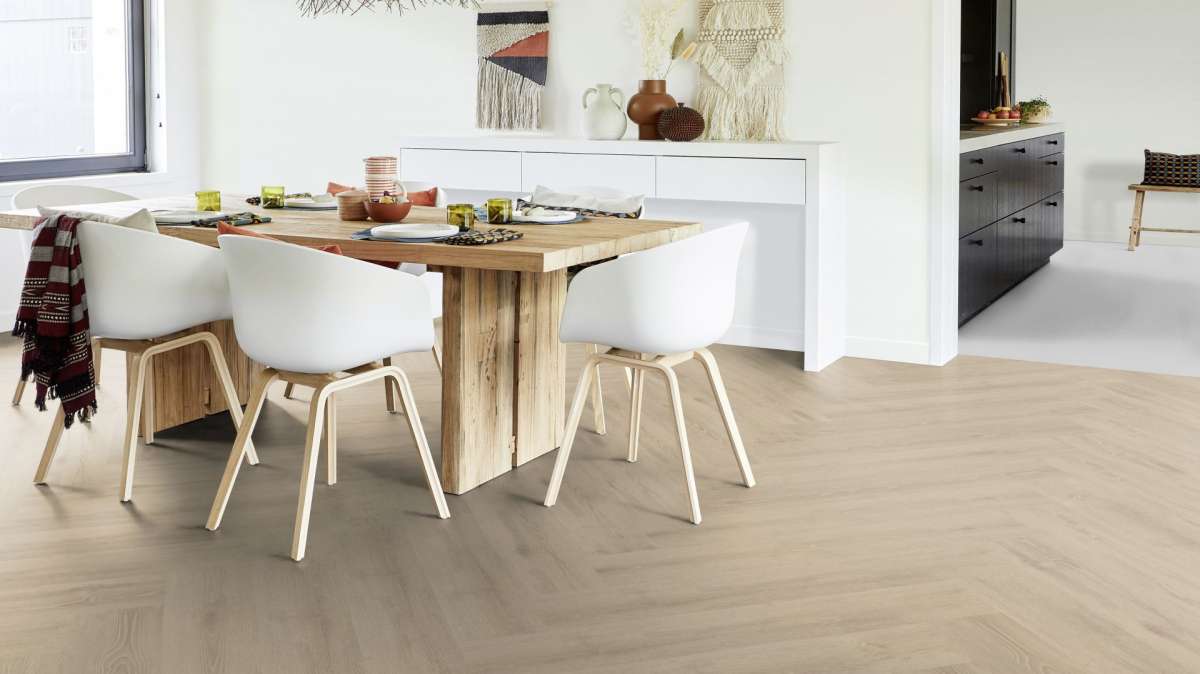 Tarkett iD Classics 30 HB (Scandinavian Oak MEDIUM BEIGE) 261003021 4,46 m2/bal - lepený vinyl