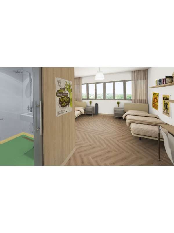 Tarkett iD Classics 30 HB (Contemporary Oak NATURAL) 261003003 4,46 m2/bal - lepený vinyl