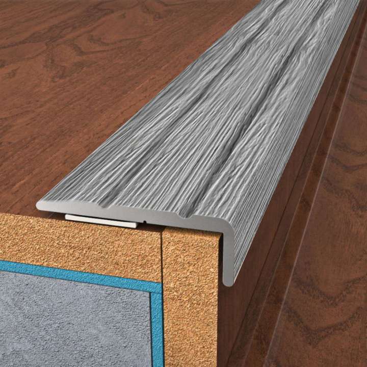 Bohemia profil přechodová lišta 90cm 980/1 36 Borovice šedá 89136