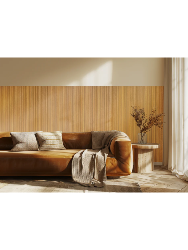 WOHNARTIG RIFFCELLO Dekorační akustický panel na zeď - 39 x 275 x cm - 1,07m²