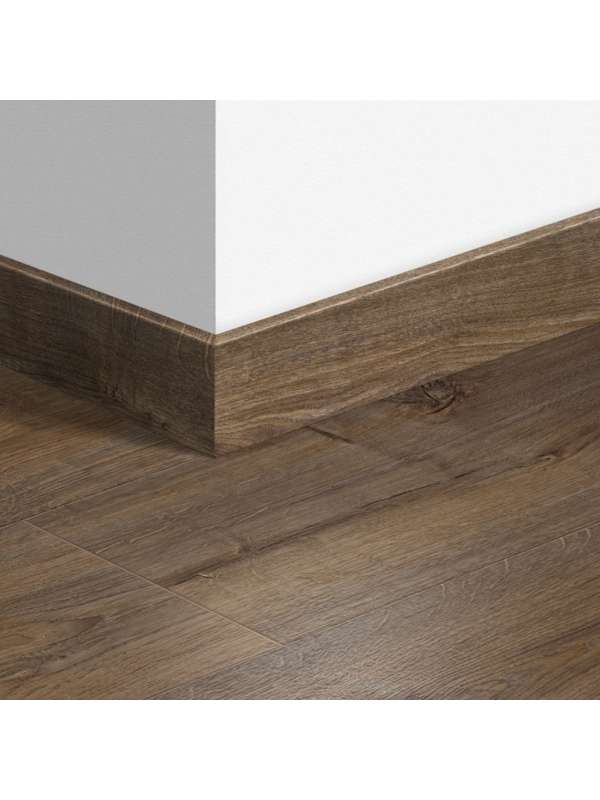 Quick Step Dřevěná podlahová lišta Largo (Dub Cambridge tmavý) QSPSKR01664