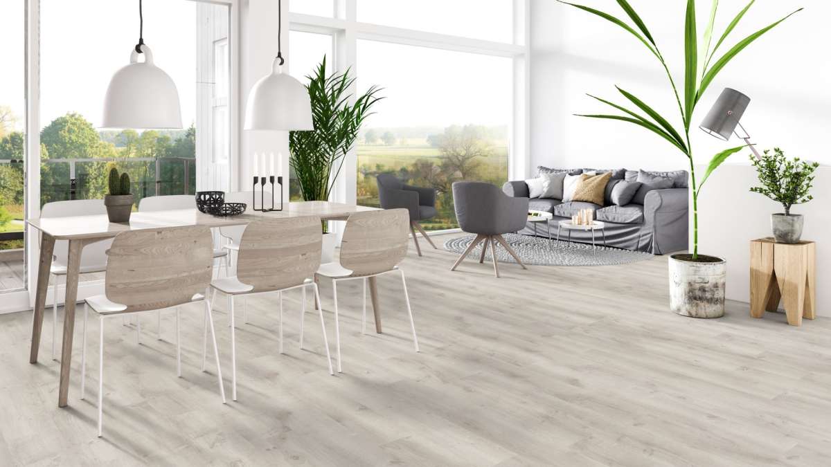 Tarkett iD Click Ultimate 55 (Rustic Oak LIGHT GREY) 260018032 1.203 m2/bal - kompozit