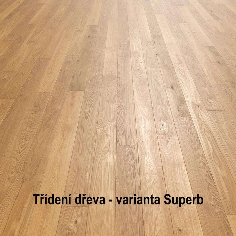 Esco - Soft Tone SuperB 15/4x190mm (Smoked beige) SOF007 / 042A - dřevěná třívrstvá podlaha
