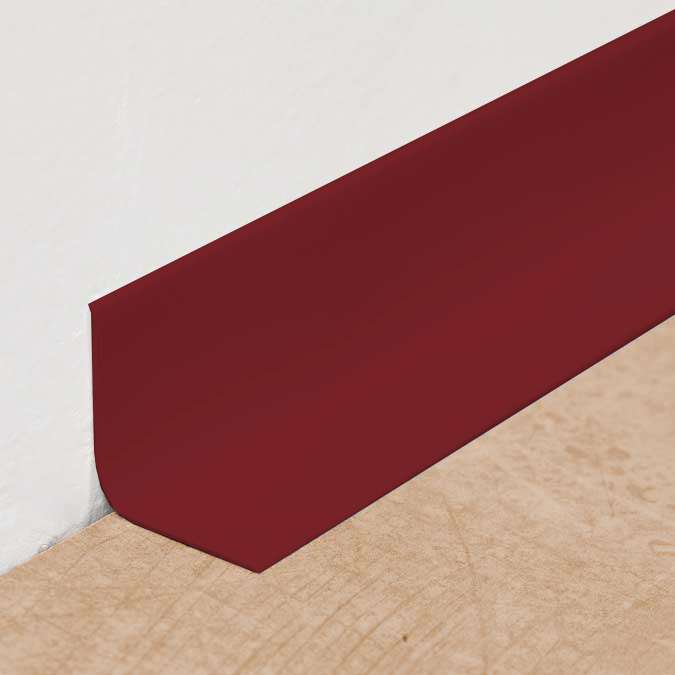 Fatra podlahová lišta - PVC sokl 1363 / rubínová 348
