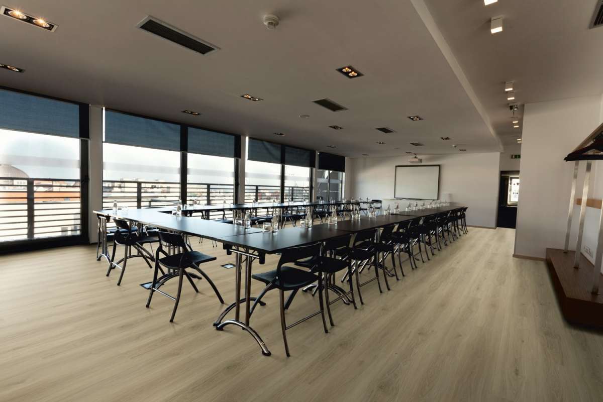 ASPECTA SOLID PRO 0,55 (Almond Herringbone) GD5525HB58209- lepený vinyl