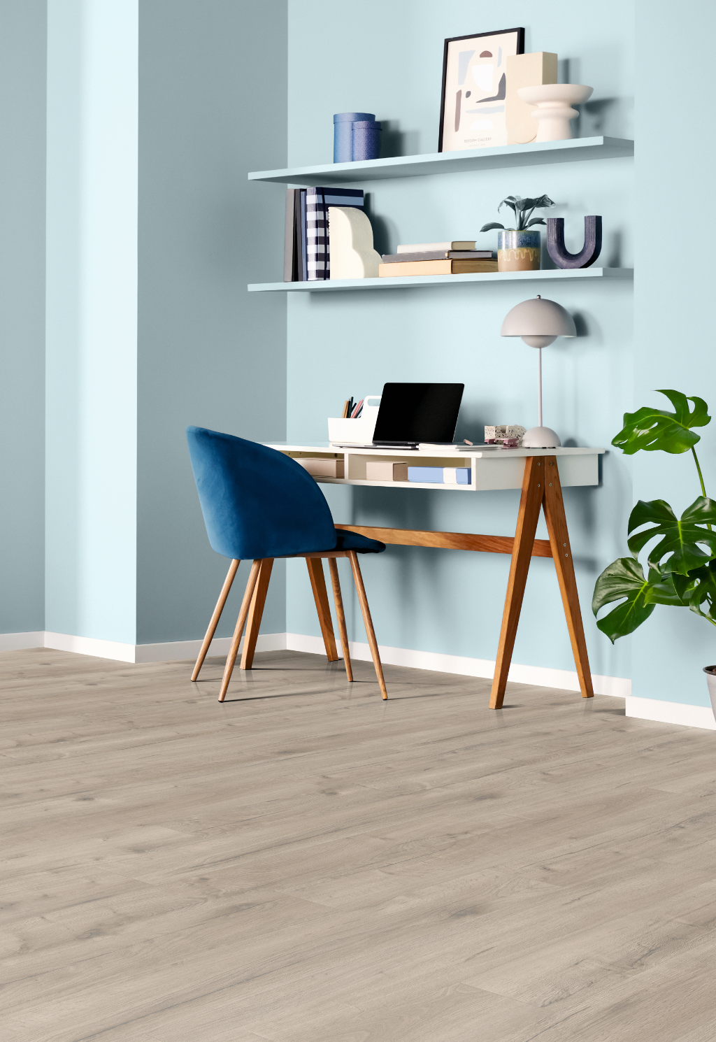 FloorClic COUNTRY 32 V F 82154 Dub Loja krémový - laminát