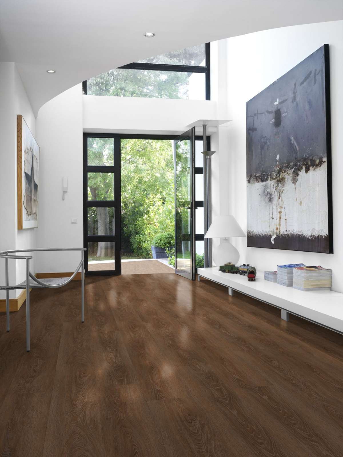 Gerflor - Creation 55 Rigid Solid Clic 1280 Charming Oak Brown 1.84 m2/bal  - Zámkový kompozit