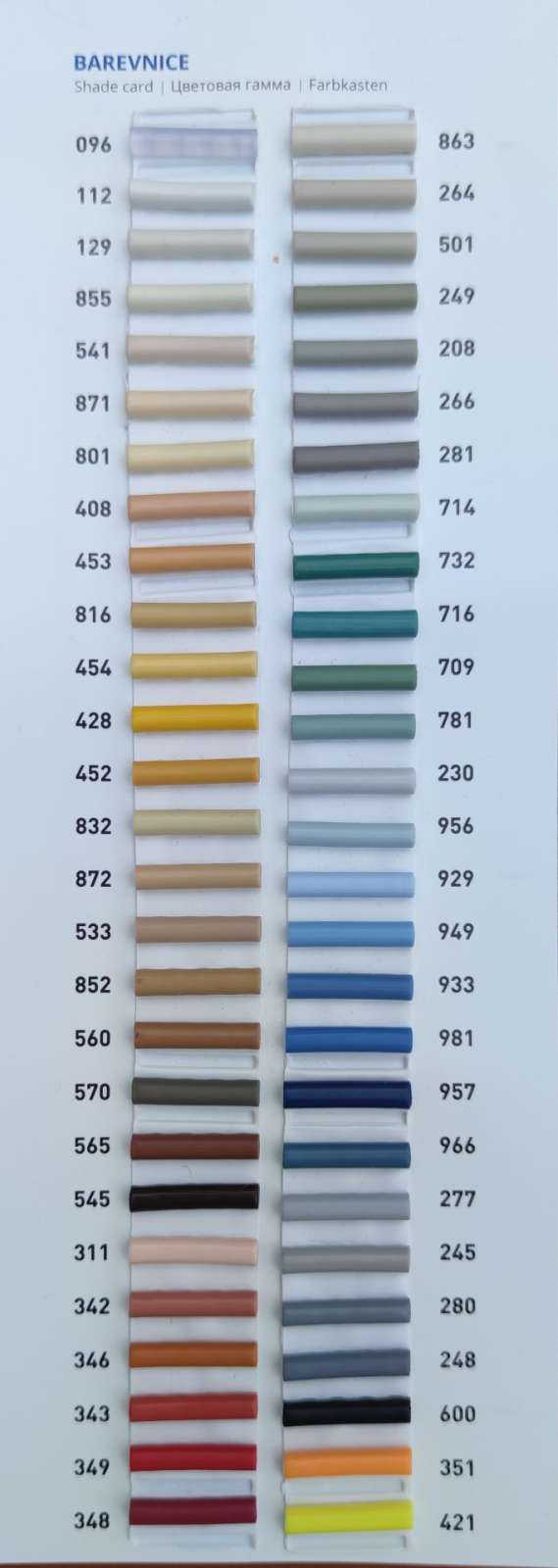 Fatra podlahová lišta - PVC sokl 1363 / bledě modrá 956
