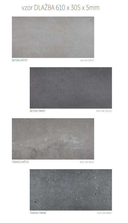 SVARTES - RIGID SPC Beton tmavý 2.235 m2/bal - kompozit