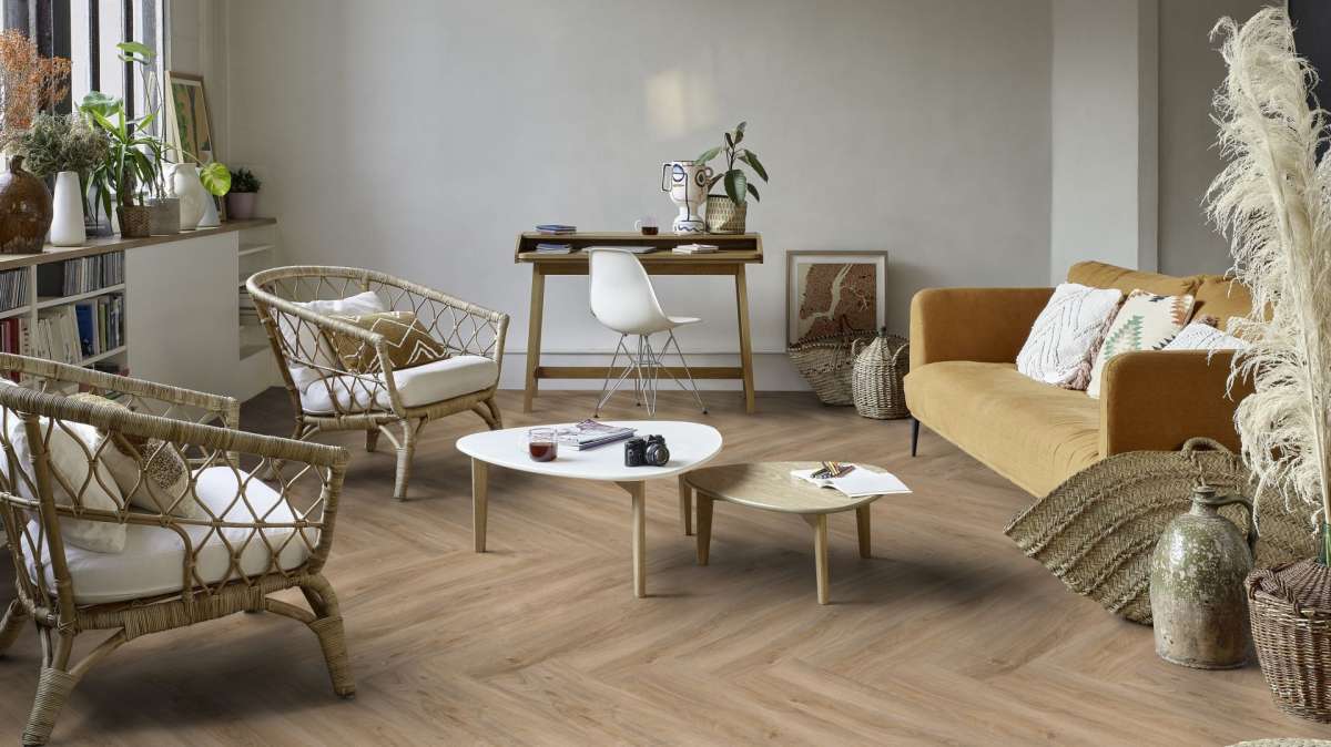 Tarkett iD Classics 30 HB (English Oak GREGE) 261003012 4,46 m2/bal - lepený vinyl