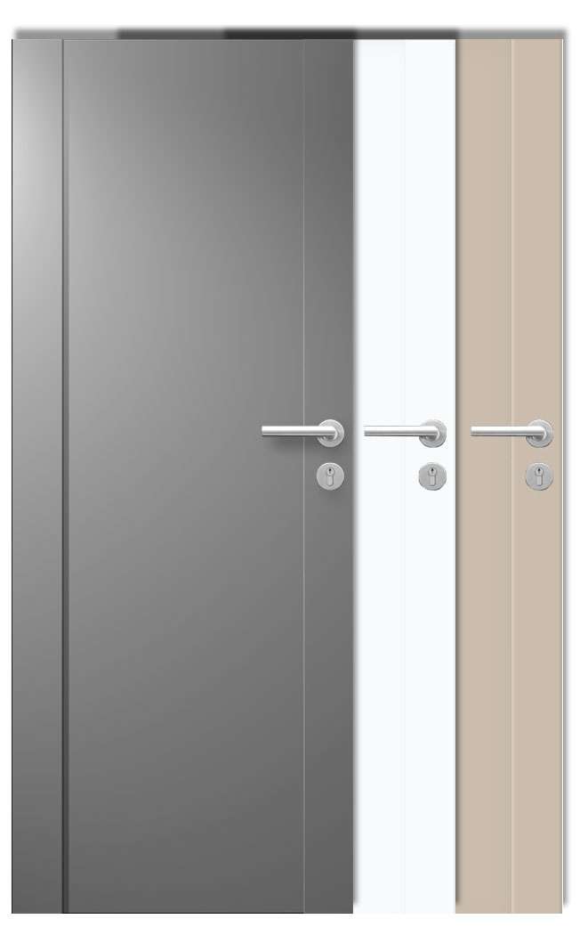 Interiérové dveře VASCO Doors - BRAGA LIDO bez Intarzie