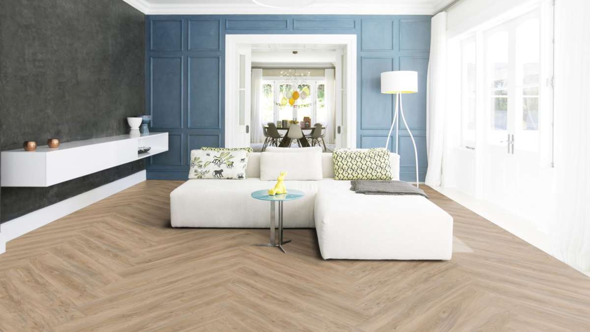 Tarkett iD Classics 30 HB (Highland Oak CREAM) 261003015 4,46 m2/bal - lepený vinyl