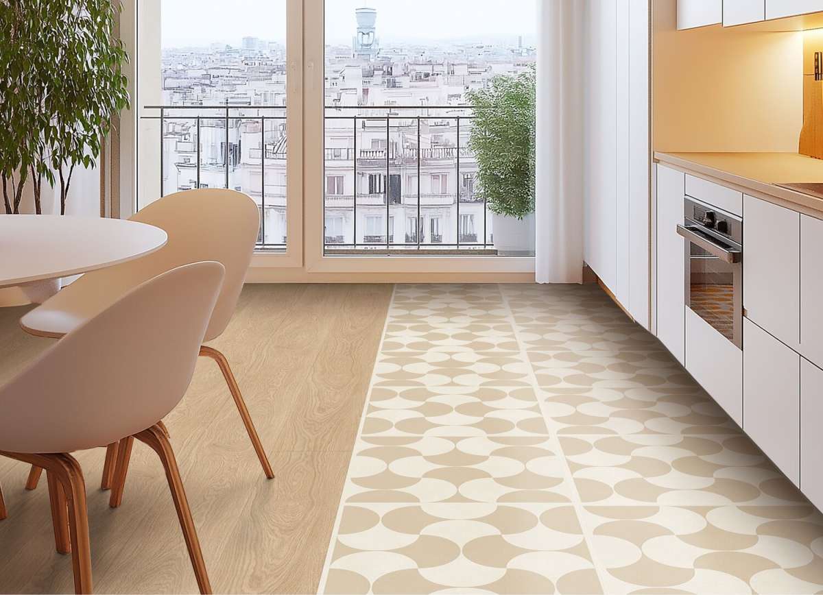 Gerflor Creation 55 -  1748 LUNA BEIGE - Vinyl k lepení