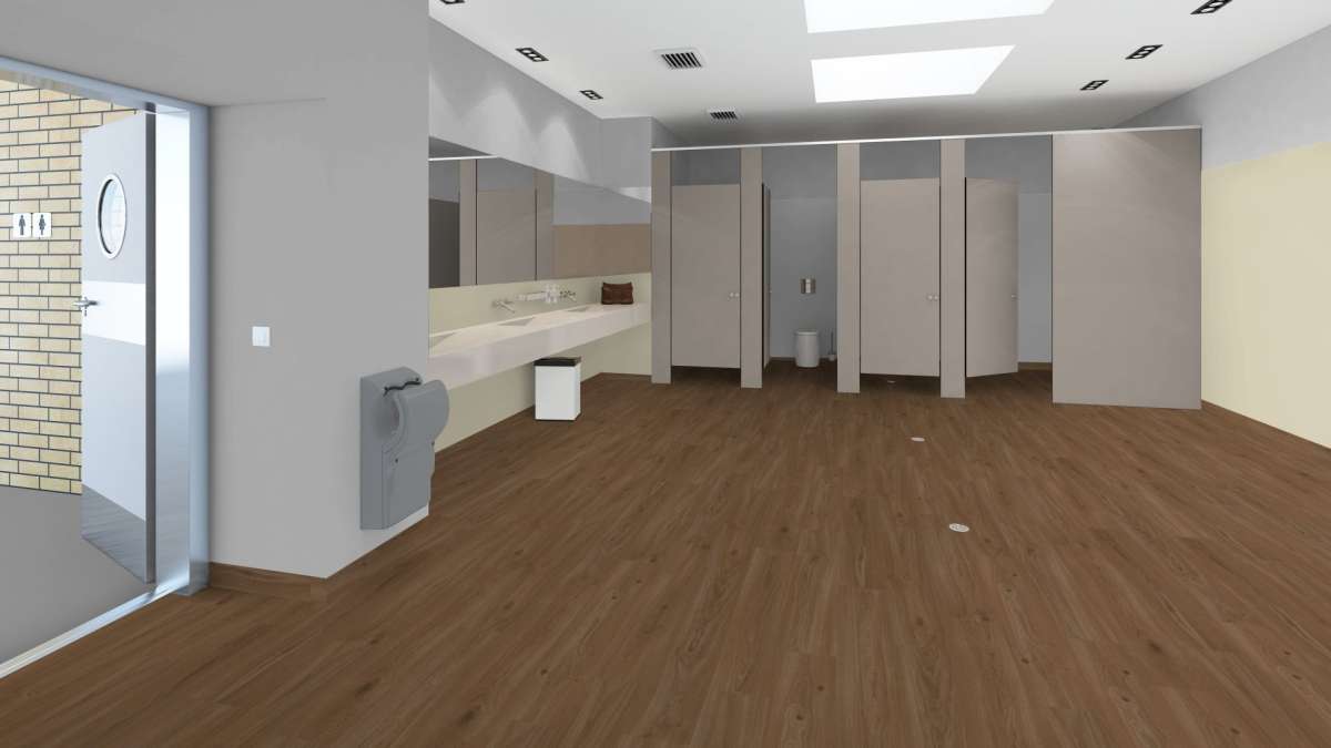 Tarkett iD Classics 55 (Country oak BROWN) 261012005 - 3,6 m2 lepený vinyl