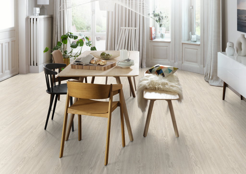 FloorClic COUNTRY AQ 32 V FV 82062 Dub Soria bílý - laminát