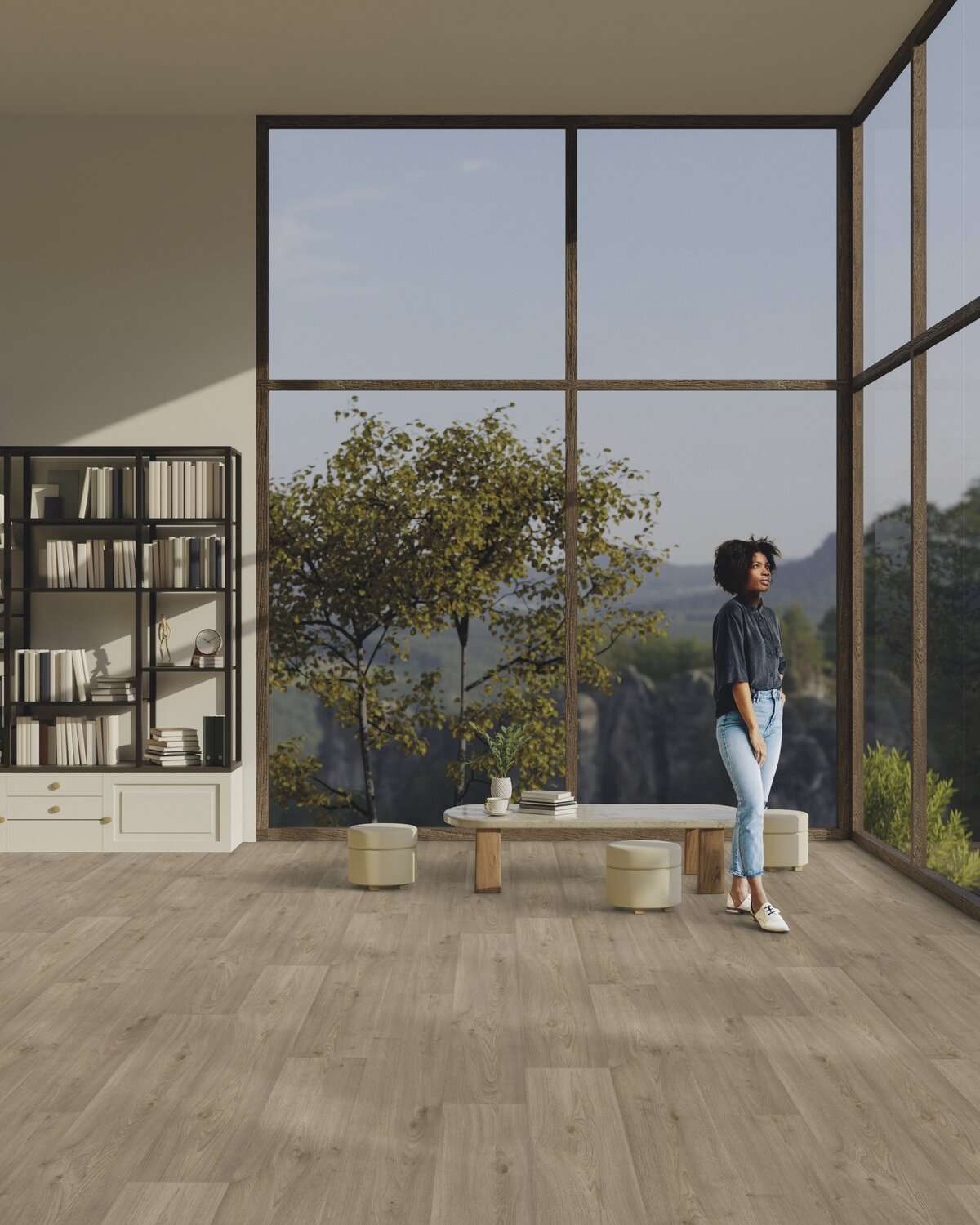 PVC s filcem Gerflor - Texline Nature - 2276 SHERWOOD NUT