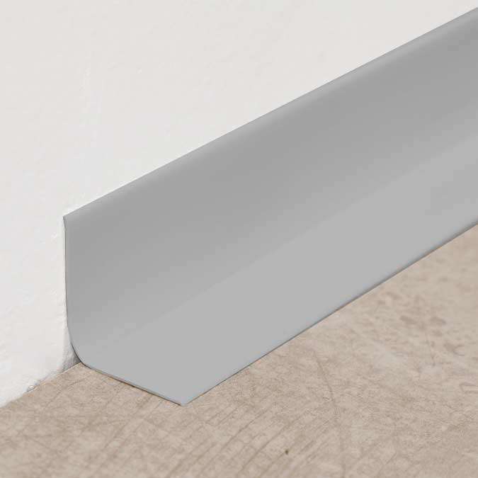 Fatra podlahová lišta - PVC sokl 1363 / středně šedý mat 280