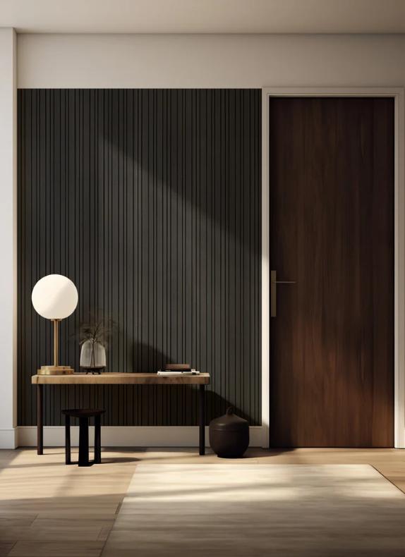 WOHNARTIG RIFFCELLO Dekorační akustický panel na zeď - 39 x 275 x cm - 1,07m²