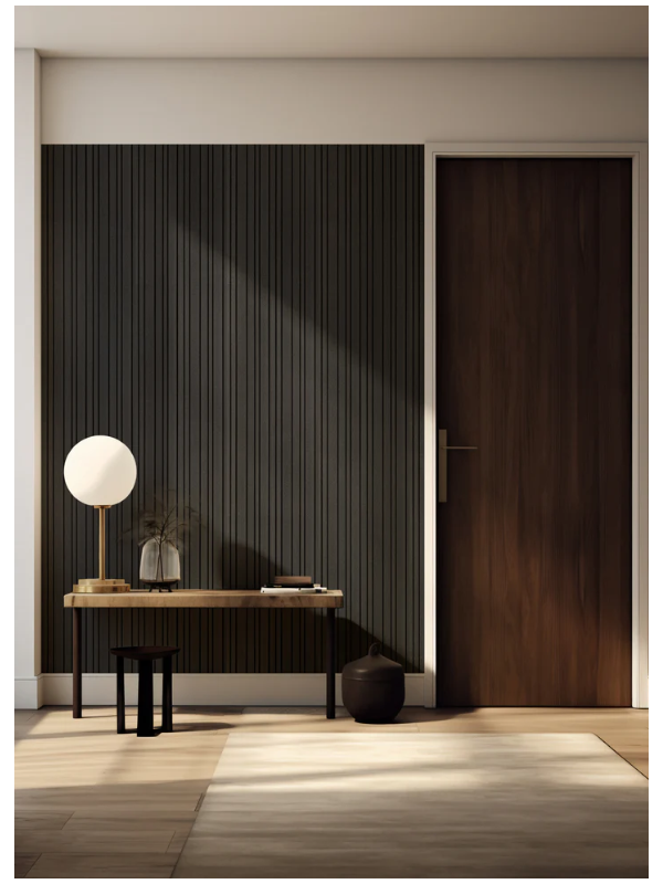 WOHNARTIG RIFFCELLO Dekorační akustický panel na zeď - 39 x 275 x cm - 1,07m²