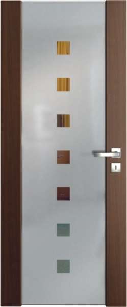 Interiérové dveře VASCO Doors - VENTURA Satinato (čtverce)