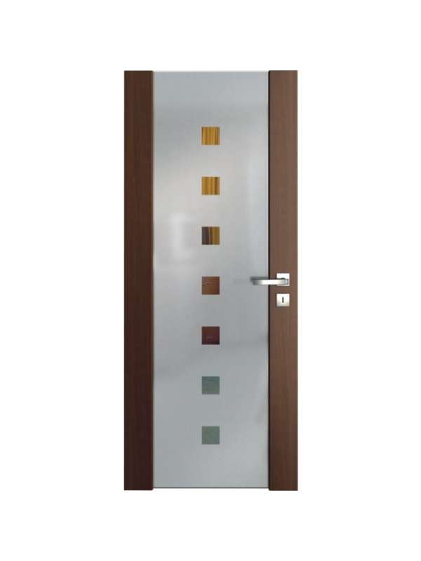 Interiérové dveře VASCO Doors - VENTURA Satinato (čtverce)