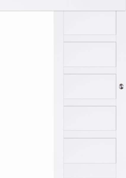 Posuvné dveře na stěnu VASCO Doors - BRAGA 1