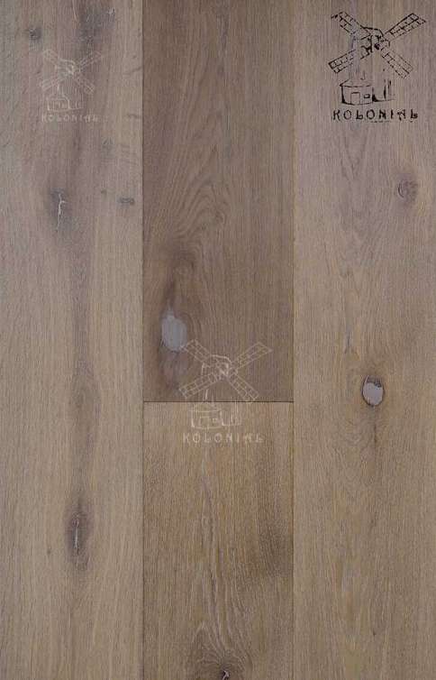Esco - Kolonial Original 14/3x225mm (Kouřová bílá) KOL081 / 002A - dřevěná třívrstvá podlaha