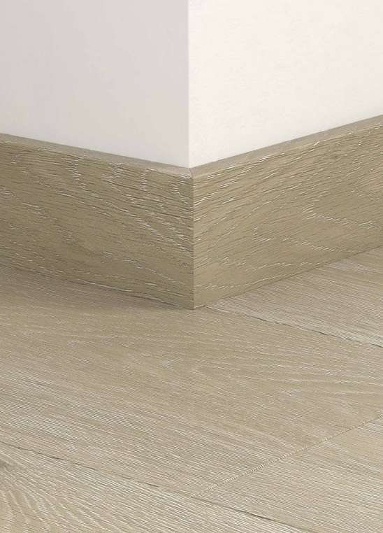 Quick Step podlahová lišta 1,87m Standart Skirting QSVSKDB20312 - Satin oak taupe grey
