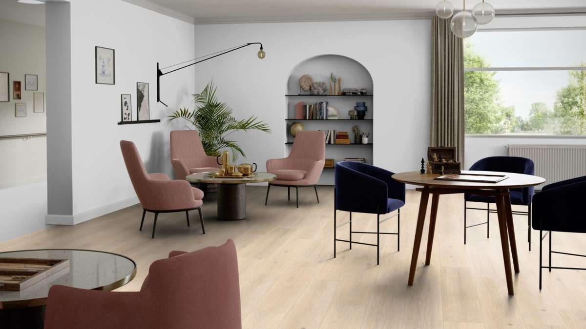 Tarkett iD Classics 30 (Highland Oak CREAM) 261001015 4,56 m2/bal - lepený vinyl