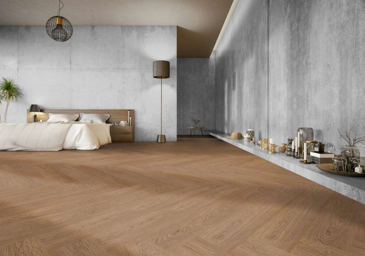 Gerflor Creation 55 - Vinyl k lepení - 1274 LOUNGE OAK CHESTNUT