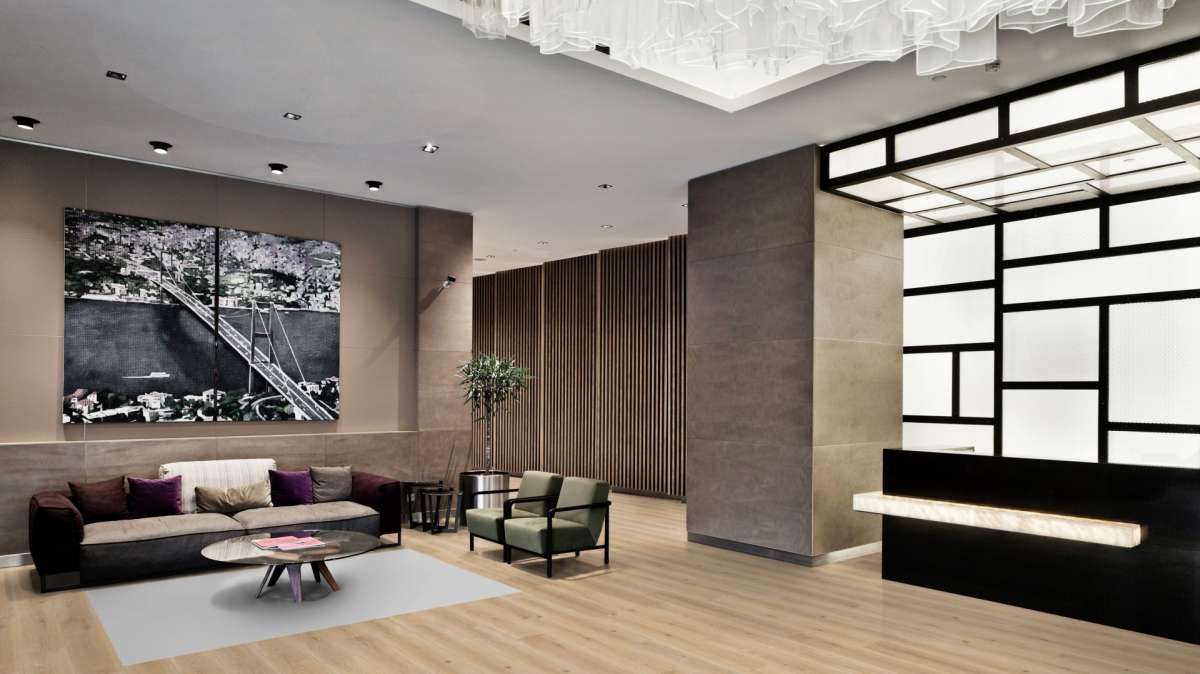Tarkett iD Inspiration Click Solid 55 (Highland Oak GOLDEN) 24616091 - 1,61 m2 Zámkový vinyl