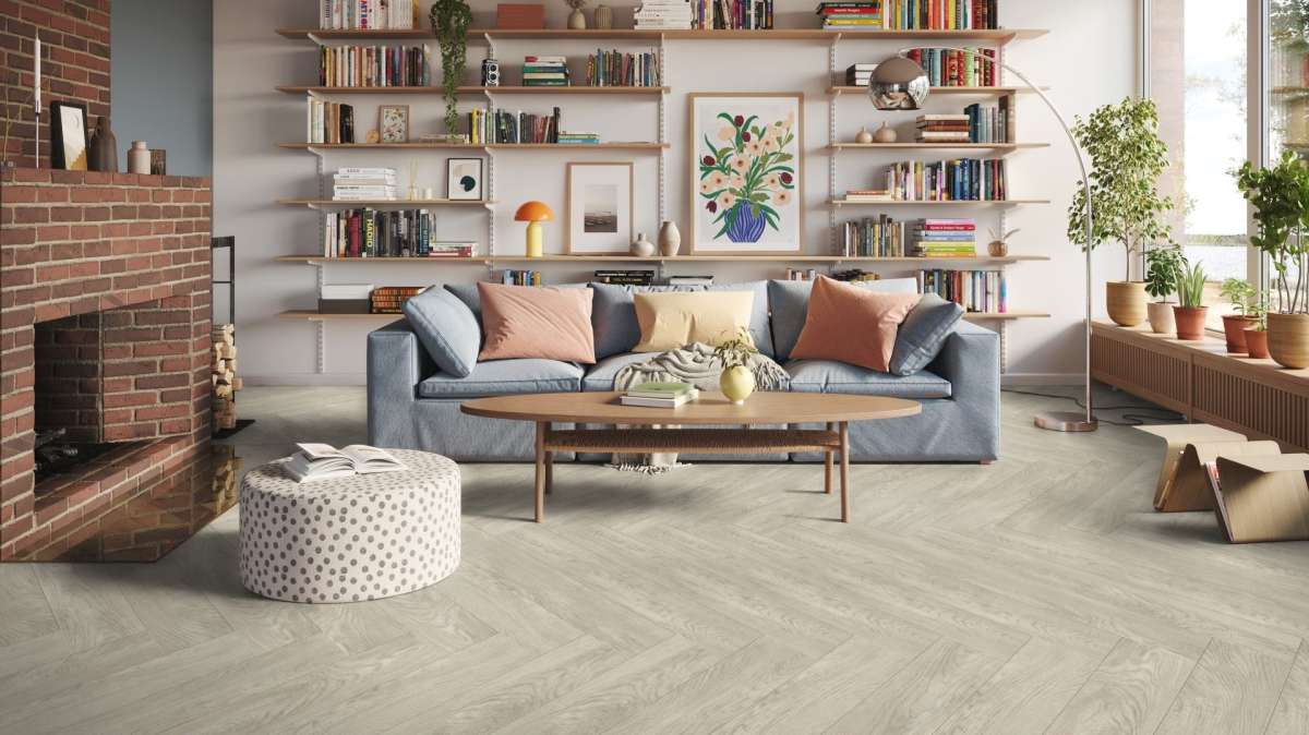 Tarkett ModularT 7 (OAK MODERN COLD BEIGE) 257021046 - Vinyl k lepení