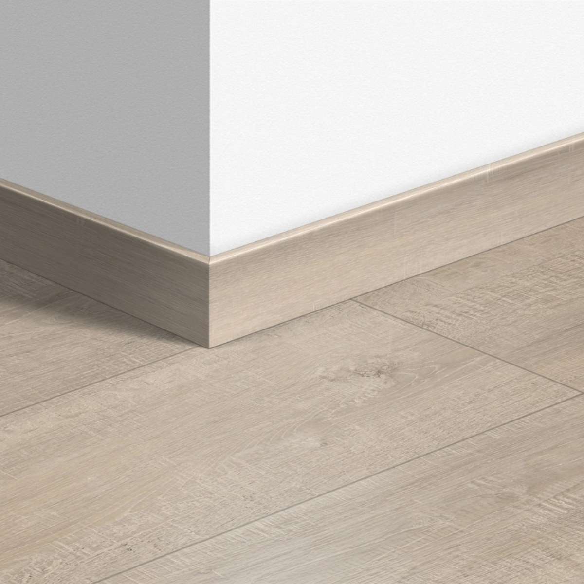 Quick Step Podlahová lišta Standart 2,4 m (Dub béžový se zářezy po pile) QSSK01857
