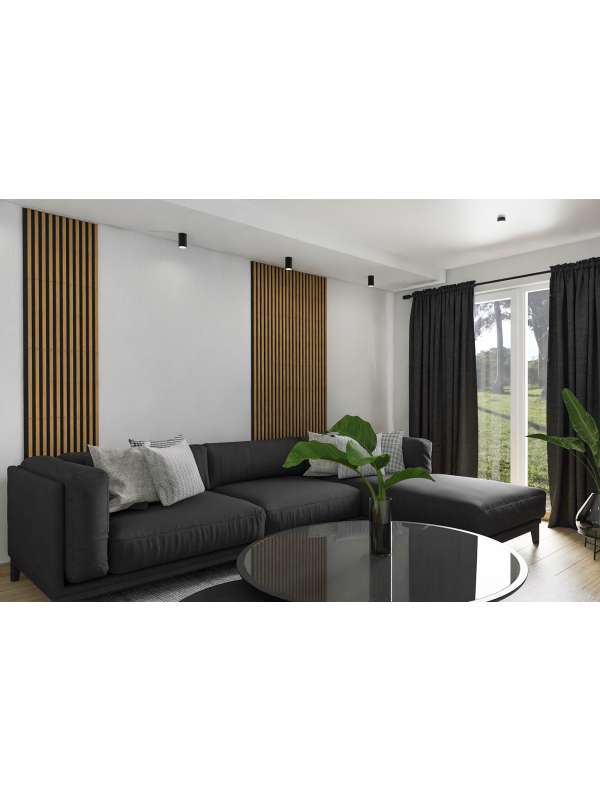 Kospan MEDIUM - Dekorační akustický filcový panel na zeď - 45x90cm 0,405m²