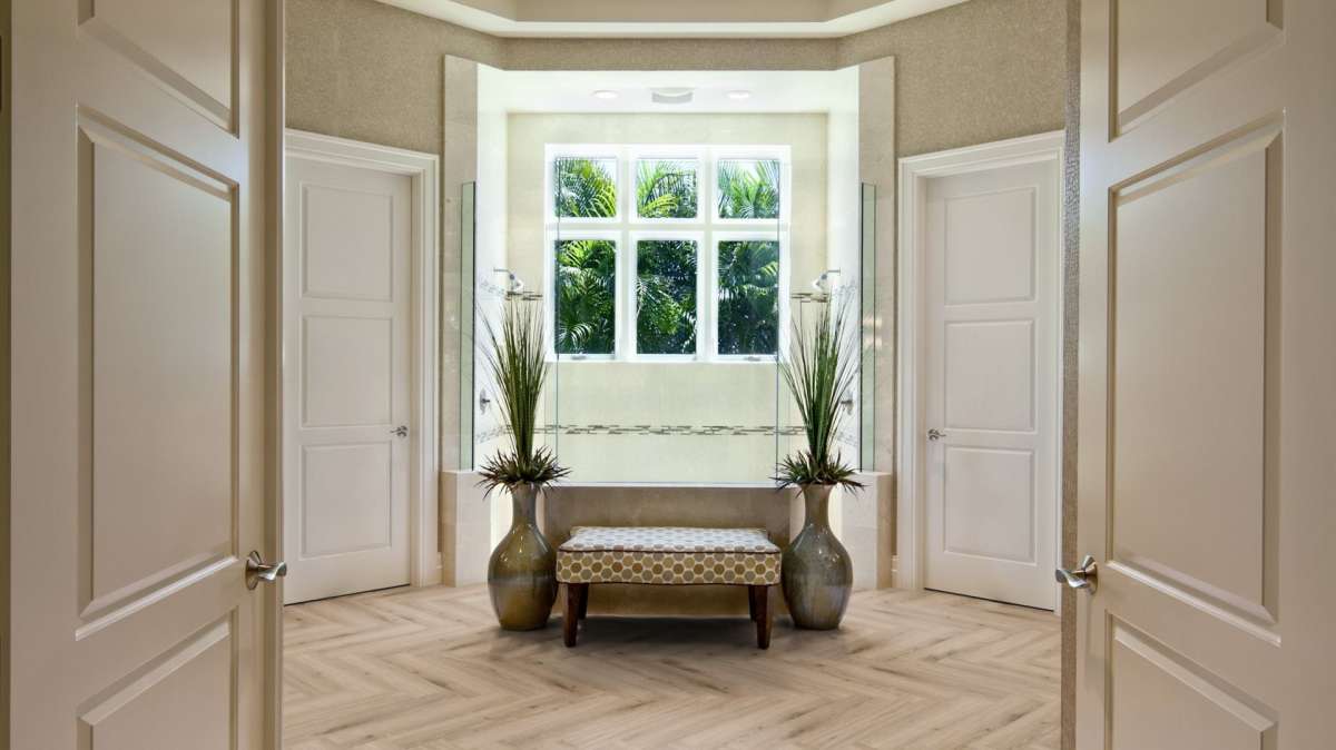 Tarkett Herringbone Rigid - Delicate Oak WARM GREY - 280043007