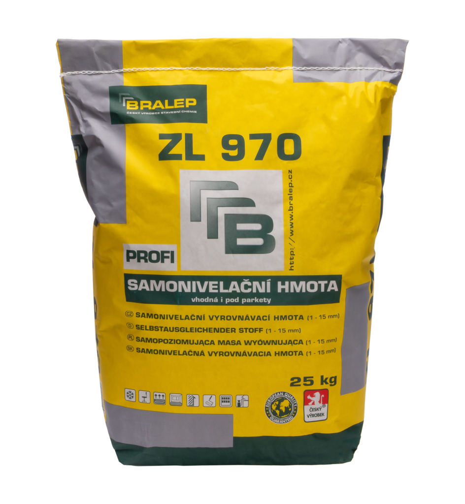 Bralep ZL 970 - 25 kg - profesionální samonivelační vyrovnávací hmota