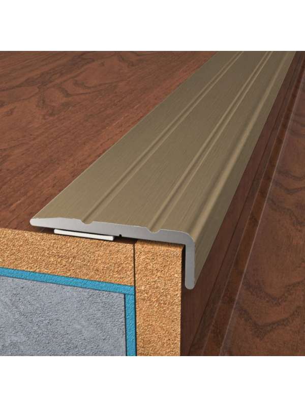 Bohemia profil přechodová lišta 90cm 980/1 18 Titan broušený 89118