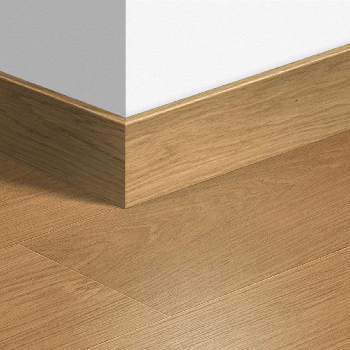 Quick Step Dřevěná podlahová lišta Largo (Přírodní lakovaná dubová) QSLPSKR01284