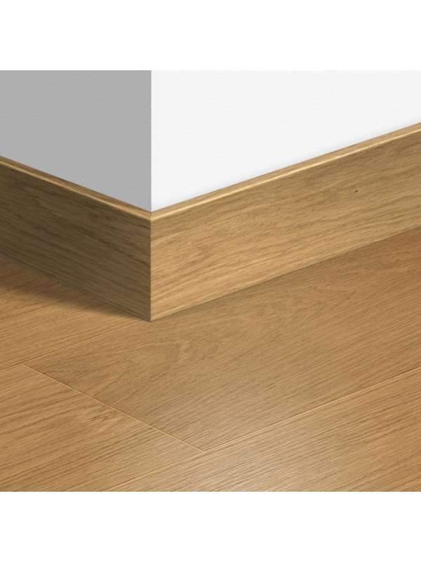 Quick Step Dřevěná podlahová lišta Largo (Přírodní lakovaná dubová) QSLPSKR01284
